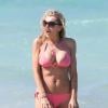 Rita Rusic, 53 ans, à la plage de Miami le 25 mai 2013.