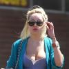 Amanda Bynes méconnaissable dans les rues de Los Angeles, le 14 août 2012.