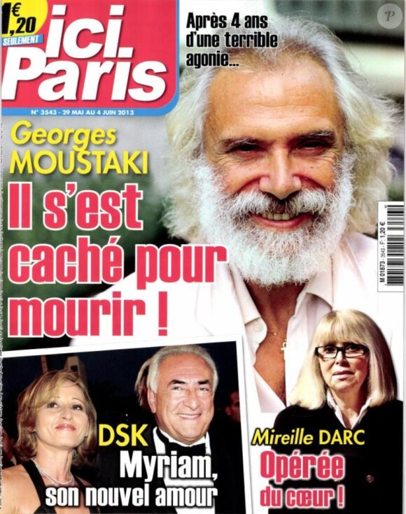 Magazine Ici Paris du 29 mai 2013.
