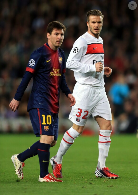 Lionel Messi à Barcelone, le 10 avril 2013.