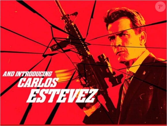 Charlie Sheen, alias Carlos Estevez, dans Machete Kills.