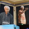 Inauguration de l'exposition consacrée à Nelson Mandela à l'Hôtel de ville à Paris le 29 mai 2013.