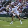 Benoît Paire, très énervé lors de son troisième tour à Wimbledon le 30 juin 2012