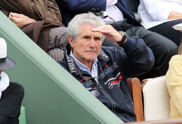 Claude Lelouch lors du 8e jour des Internationaux de France à Roland-Garros le 2 juin 2013