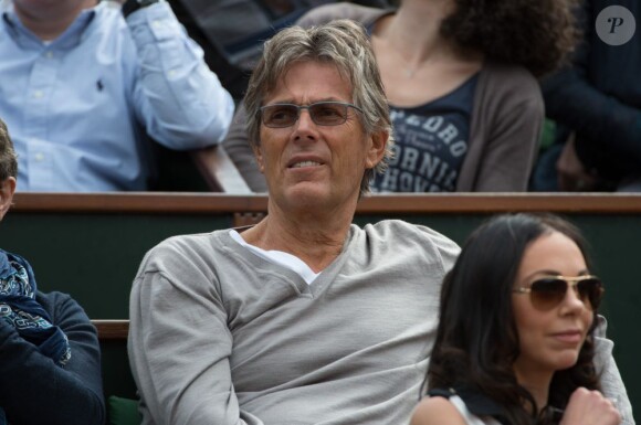 Dominique Desseigne lors du 8e jour des Internationaux de France à Roland-Garros le 2 juin 2013