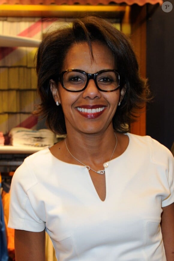 Audrey Pulvar à la soirée 'Surf Shack' au magasin Tommy Hilfiger des Champs-Elysées à Paris, le 4 juin 2013