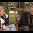 Didier Barbelivien et Françoise Laborde dans l'émission La Parenthèse inattendue. Le 5 juin 2013.