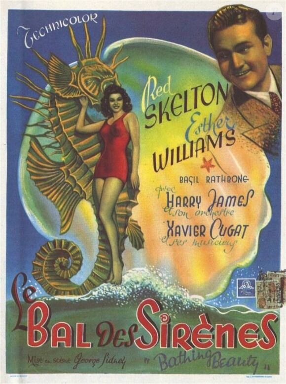 Affiche du film Le Bal des sirènes avec Esther Williams (1944)