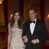 La princesse Madeleine de Suède et Chris O'Neill au dîner donné à la veille de leur mariage, le 7 juin 2013 au Grand Hotel de Stockholm