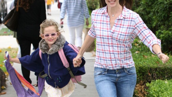 Jennifer Garner : Maman relax, elle fait la folle avec sa craquante Violet