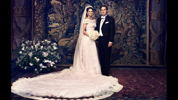 Mariage de la princesse Madeleine : Les portraits officiels, de vrais tableaux !