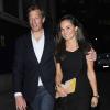 Pippa Middleton et son petit ami Nico Jackson à l'inauguration du bar Mr Froggs à Londres, le 21 mai 2013.
