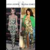 Match de look : Leigh Lezark vs Selena Gomez, l'imprimé exotique
