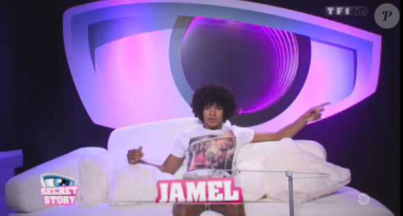 Jamel dans la quotidienne de Secret Story 7 le lundi 10 juin 2013 sur TF1