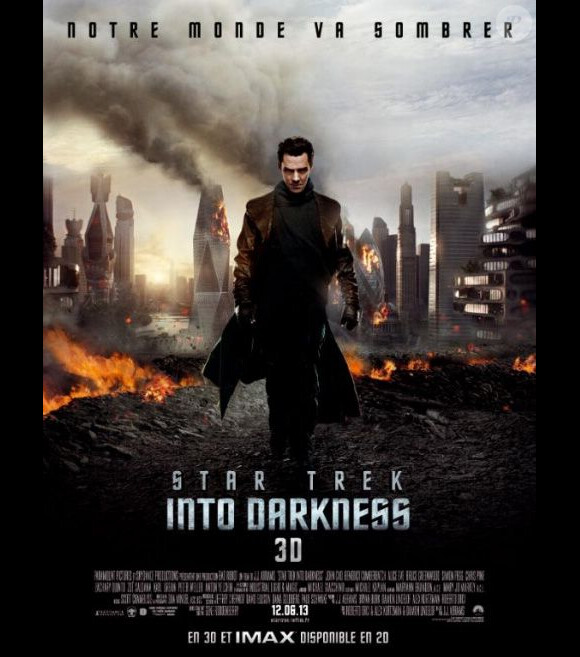 Affiche du film Star Trek Into Darkness, en salles le 12 juin 2013