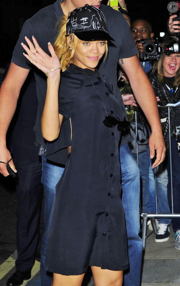 Rihanna à Londres, le vendredi 14 juin 2013.