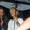 Rihanna à Londres, sortant en boîte, le vendredi 14 juin 2013.