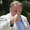 Gérard Depardieu à Nice le 6 juin 2013 pour présenter le Festival du film russe de Nice, du 14 au 17 juin.