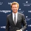 Simon Baker au prix de Diane Longines à l'hippodrome de Chantilly, le 16 juin 2013