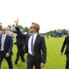 Simon Baker au prix de Diane Longines à l'hippodrome de Chantilly, le 16 juin 2013