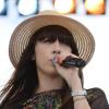 Nolwenn Leroy au prix de Diane Longines à l'hippodrome de Chantilly, le 16 juin 2013