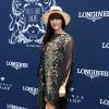 Nolwenn Leroy au prix de Diane Longines à l'hippodrome de Chantilly, le 16 juin 2013