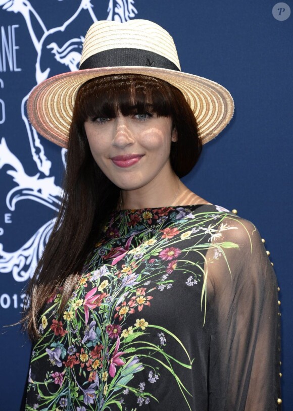 Nolwenn Leroy au prix de Diane Longines à l'hippodrome de Chantilly, le 16 juin 2013