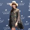 Nolwenn Leroy au prix de Diane Longines à l'hippodrome de Chantilly, le 16 juin 2013