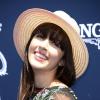 Nolwenn Leroy au prix de Diane Longines à l'hippodrome de Chantilly, le 16 juin 2013