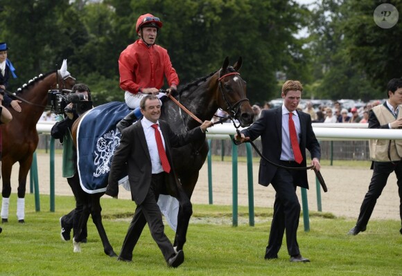 Prix de Diane Longines à l'hippodrome de Chantilly, le 16 juin 2013