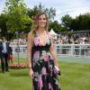 Sophie Thalmann au prix de Diane Longines à l'hippodrome de Chantilly, le 16 juin 2013