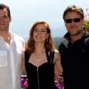 Russell Crowe et ses acolytes de Man of Steel Henry Cavill et Amy Adams étaient l'attraction du Festival du film de Taormina, le 15 juin 2013 en Sicile.
