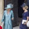 Camilla Parker Bowles et Sophie de Wessex. Cérémonies annuelles de l'Ordre de la Jarretière, lundi 17 juin 2013 à Windsor. Après un déjeuner au château, la reine Elizabeth II a mené avec son fils le prince Charles et son petit-fils le prince William, en l'absence du duc d'Edimbourg, la procession jusqu'à la chapelle Saint George.