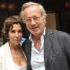 Christine et Olivier Orban lors de la 8e édition du Prix du Premier Roman de Femme à l'hôtel Montalembert à Paris, le 19 juin 2013.