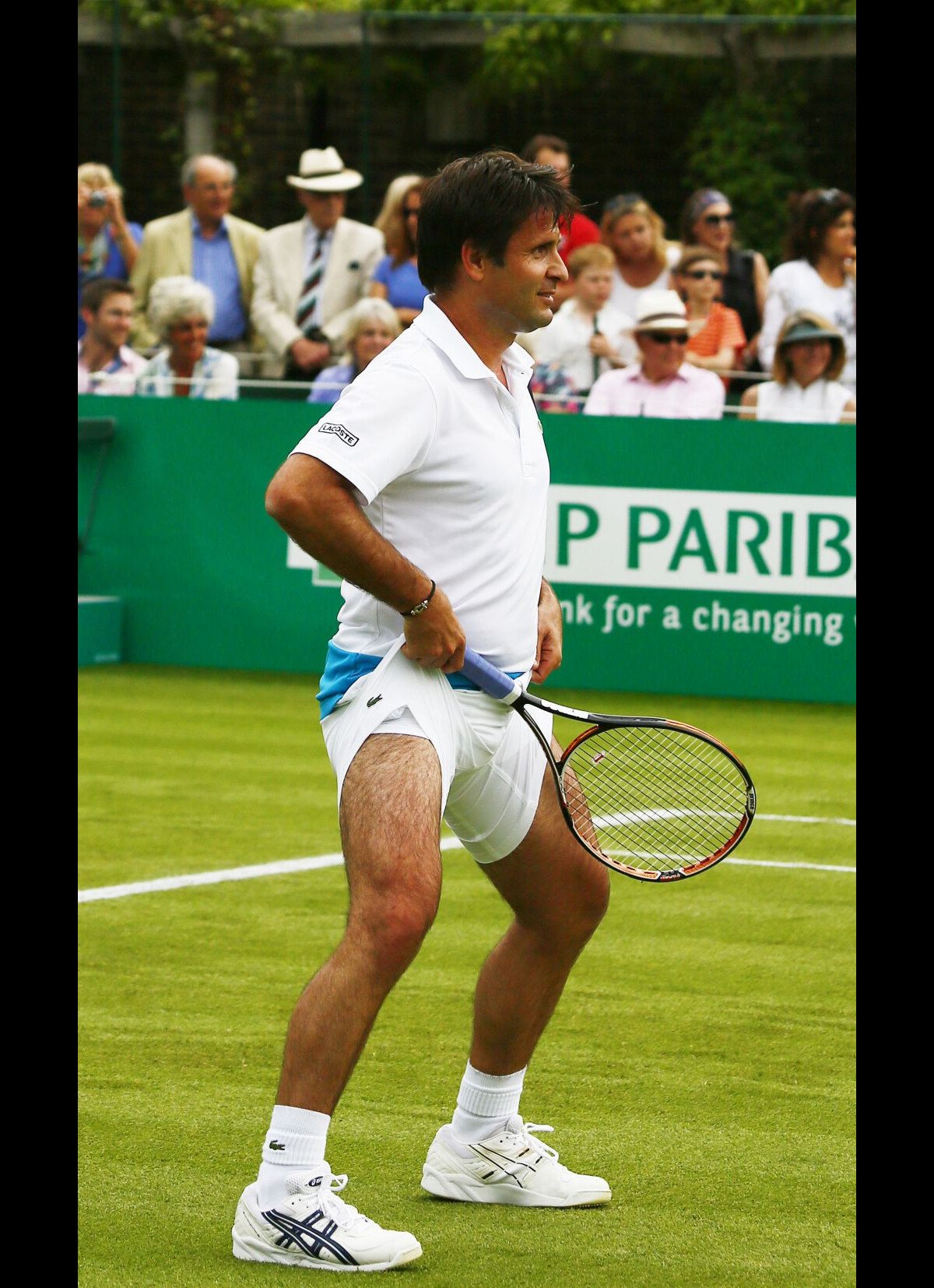 Vidéo Fabrice Santoro très en jambes lors du BNP Paribas Tennis