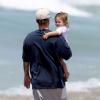 Kevin Federline sur une plage de Los Angeles, le samedi 22 juin 2013 avec sa petite amie Victoria Prince et ses 3 enfants : Jayden, Sean et Jordan.