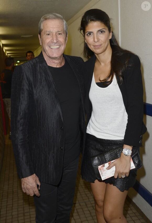 Jean-Claude Darmon et Hoda Roche au concert de Patrick Bruel à Bercy à Paris le 22 juin 2013.