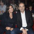 Jean-Francois Cope et sa femme Nadia au concert de Patrick Bruel à Bercy à Paris le 22 juin 2013.