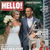 Theo Walcott et Melanie Slade mariés en une du magazine Hello ! du 1er juillet 2013