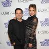 Narciso Rodriguez pose avec Jessica Alba en septembre 2012