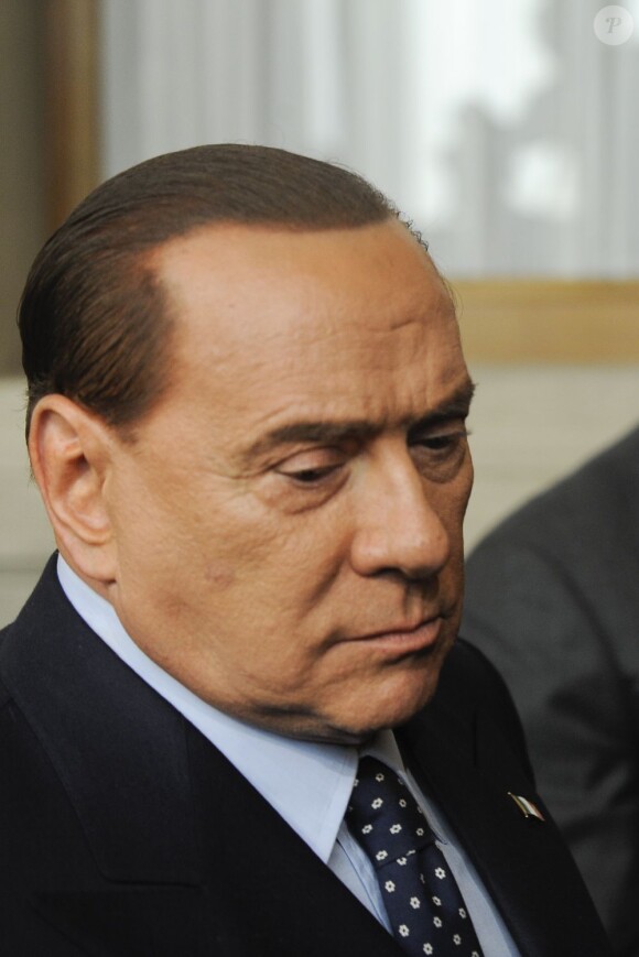 Silvio Berlusconi à Rome le 21 mars 2013.
