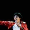 Michael Jackson en concert dans le cadre du 'Dangerous Tour' au Brianteo Stadium en Italie, le 6 juillet 1997.