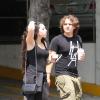 Prince Jackson et sa petite amie Remi Alfalah dans les rues de Los Angeles, le 24 juin 2013.