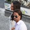 Tamara Ecclestone et Jay Rutland dans les rues de Capri le 24 juin 2013