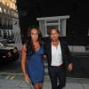 Exclusif - Tamara Ecclestone et Jay Rutland lors d'un dîner en amoureux au restaurant Locanda Locatelli à Londres, le 21 juin 2013