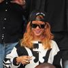 Rihanna quitte son hôtel et se dirige au Ziggo Dome pour le premier de ses deux concerts à Amsterdam. Le 23 juin 2013.