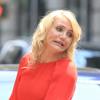 Cameron Diaz pendant le tournage du film The Other Woman à New York, le 25 Juin 2013.