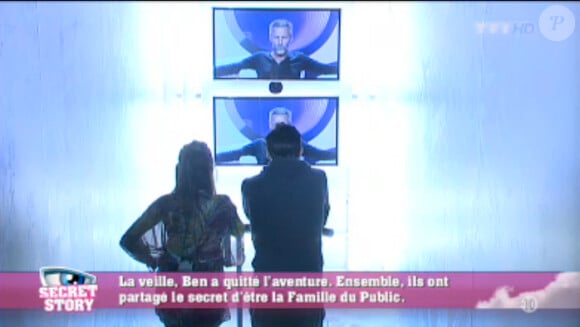 Anaïs et Julien reçoivent un message de Ben dans la quotidienne de Secret Story 7 le jeudi 27 juin 2013 sur TF1