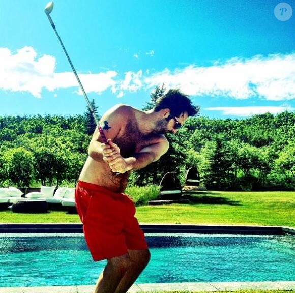 Katherine Heigl a posté sur son compte Instagram des photos de son mari Josh Kelley, le 22 juin 2013.