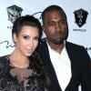 Kim Kardashian et Kanye West le 31 décembre 2012 à Las Vegas.